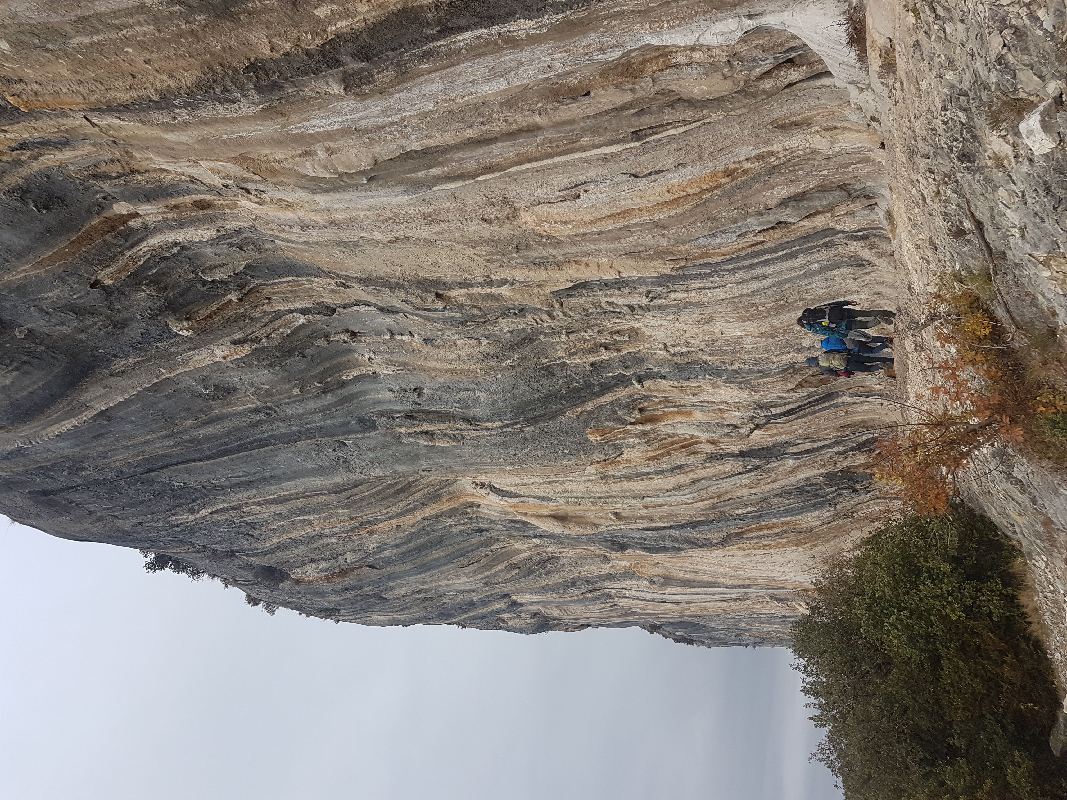 Escalade en groupe